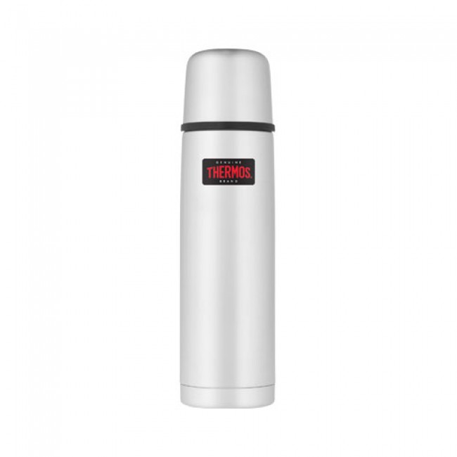 Stainless steel insulated 25oz / 75cl bottle - Light & Compact - Thermos