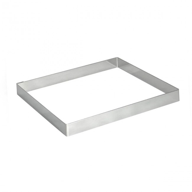 Cadre à pâtisserie rectangulaire en inox 30 x 40 x 3cm - Lacor