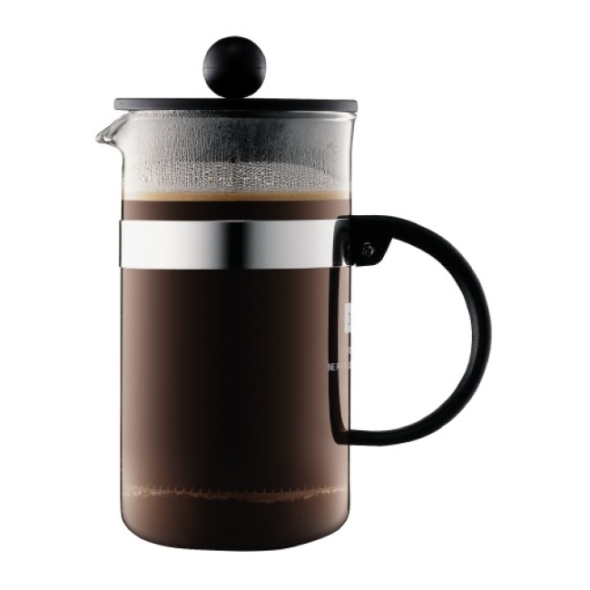 Théière Salam noire mate 4 tasses de 70cl en acier et porcelaine - Guy Degrenne