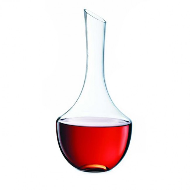 Carafe à décanter 110cl en verre artisanal soufflé bouche avec bouchon - A l'unité - Vinarmony - Chef & Sommelier