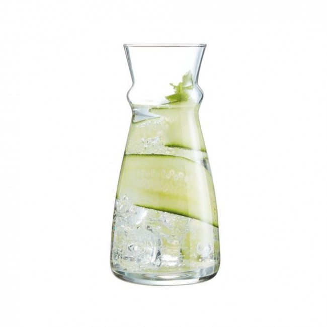 Transparent glass carafe 16 oz / 50 cl - Fluid - Arcoroc