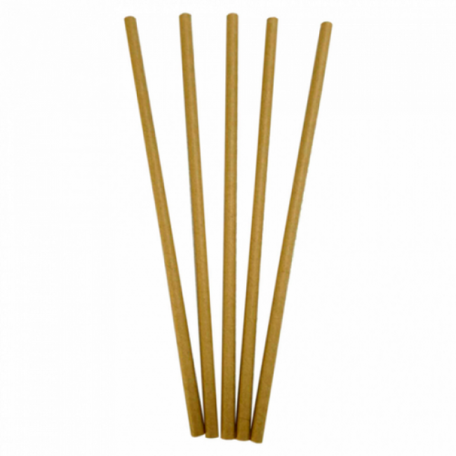 Straight stripes coloured straw 0.6 x 20cm / 7.8" - Sold by 250 - Decorated straws - AZ boutique