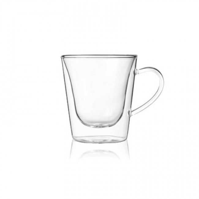 Coffee mug double wall 10oz / 29.5cl - Set of 2 - Duos - Luigi Bormioli