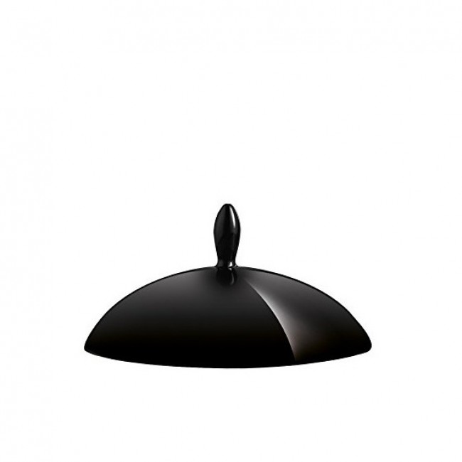 Black porcelain cloche 6,7" / 17cm