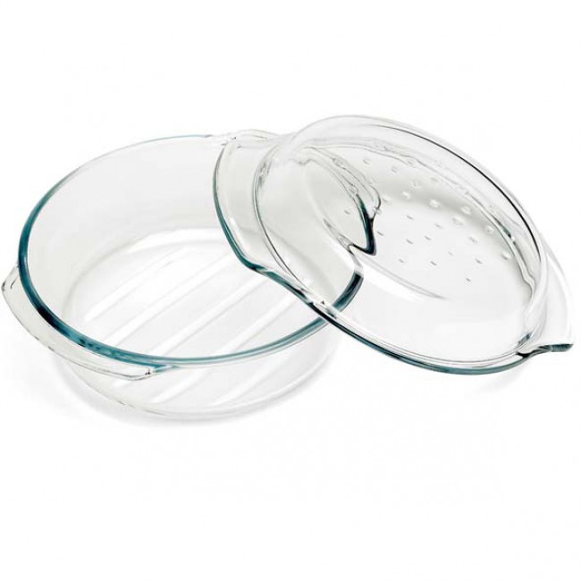 Drop & Grill cocotte 25qt / 2,4L with lid 8.8" / 22cm - 500° - Cosy & Trendy