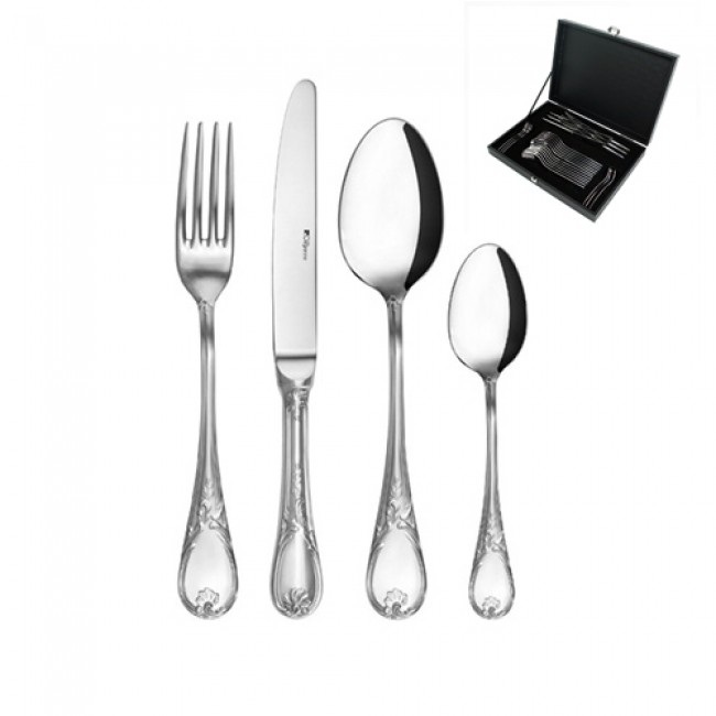24 pieces cutlery set 18/10 stainless steel - Marquise - Guy Degrenne