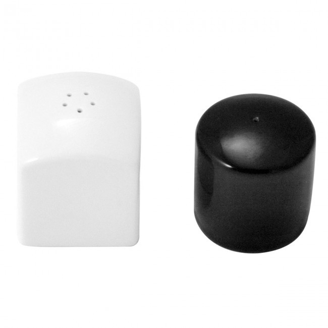 Salt & pepper set white and black - Modulo - Guy Degrenne
