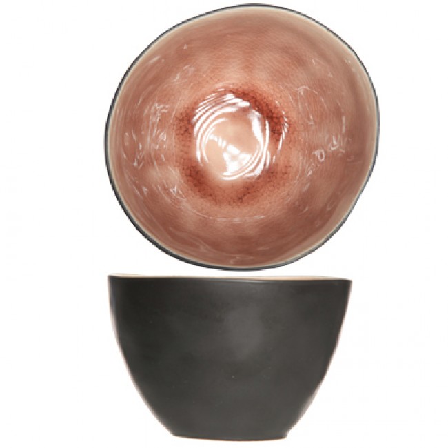 Cup black and rose 4" / 10cm - Laguna Old Rose - Cosy & Trendy