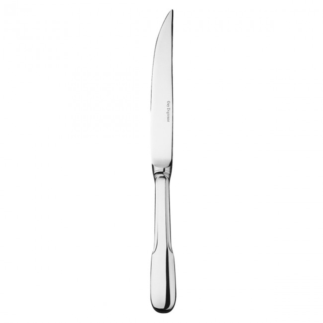 Couteau à steak manche orfèvre inox 18/10 3,5mm - Lot de 6 - Lutèce miroir - Guy Degrenne