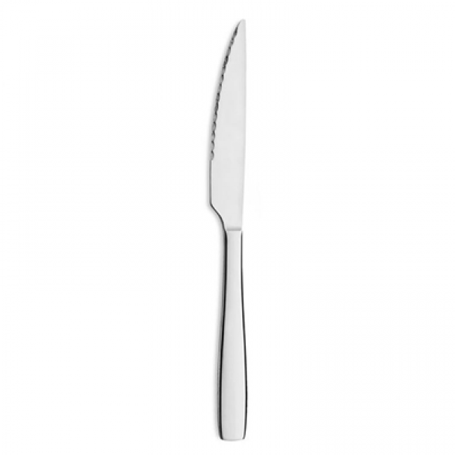 Steak knife 18/0 inox 1.8mm mirror finishing – Batch of 6 – Hotel - Amefa