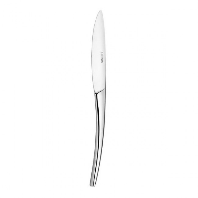 Table knife cast in one piece - 4mm inox 18/10 with mirror finishing - Neuvième Art - Couzon