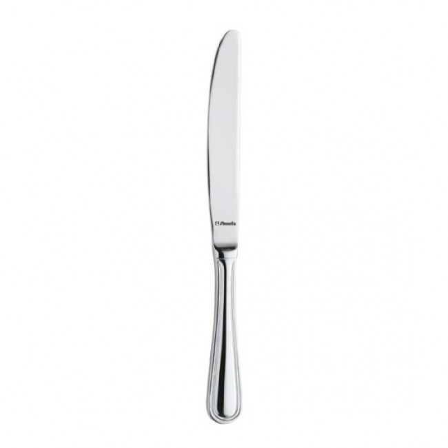 One piece table knife - 3mm thick 18/0 stainless steel - rossini - amefa