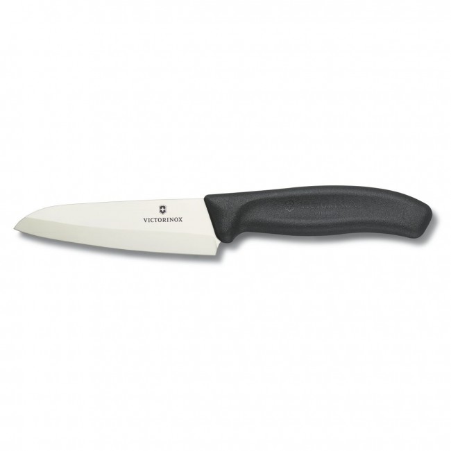 Couteau de cuisine universel japonais type Santoku - lame 13cm en céramique fine - Céramique Classique - Forever