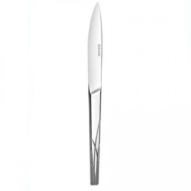 Table knife - 4mm thick 18/10 stainless steel - Herbes Folles - Couzon