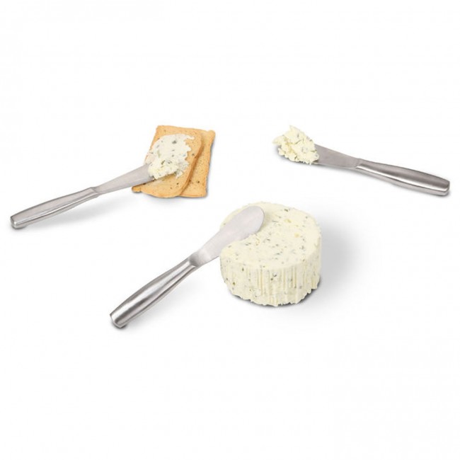 Stainless steel spreading knives - Set of 3 - Life - Boska