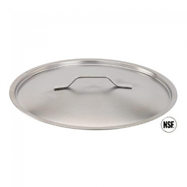 Couvercle bord renforcé en inox 18/10 - Ø 18 cm - Série 1000 - Paderno