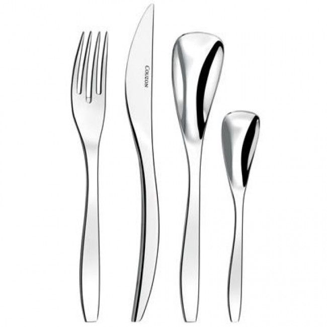 Fish fork 4mm stainless steel 18/10 - A Fleur de Peau - Couzon