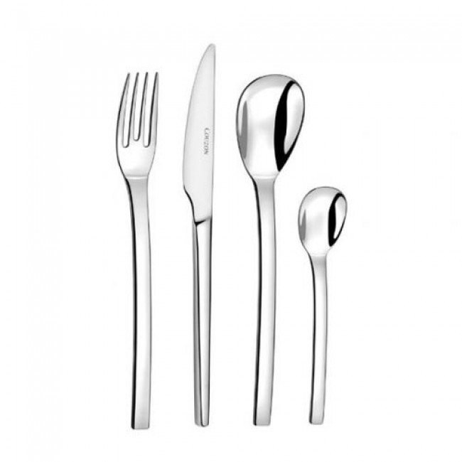 Ménagère 24 pièces en inox 18/10 2,5mm finition miroir - Pix'elle - Couzon