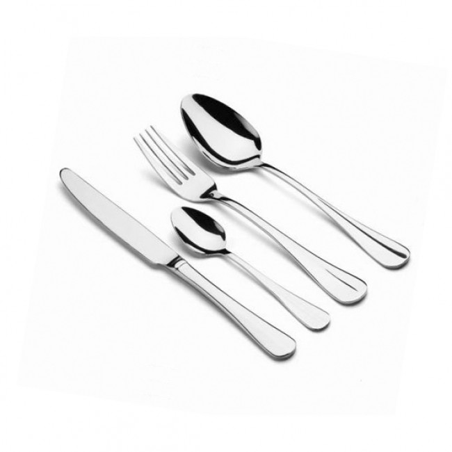 Cuillère de table en inox 18/10 de 2,2mm finition miroir - Lot de 6 - Bagatelle - Lebrun