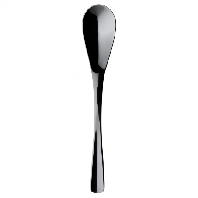 Dessert spoon black - 18/10 stainless steel - Set of 6 - XY Black Mirror- Guy Degrenne