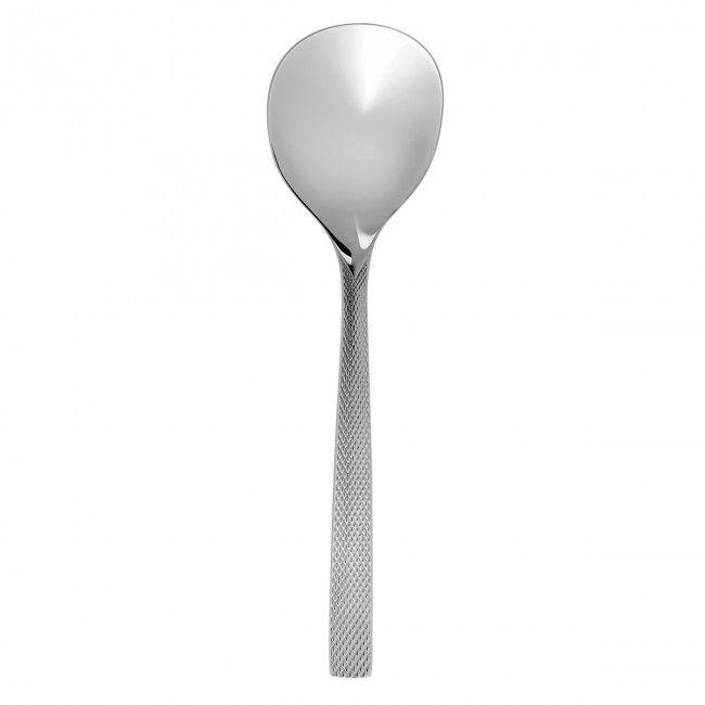 Round soup spoon 18/10 4mm stainless steel - Set of 6 - Guest Star - Guy Degrenne