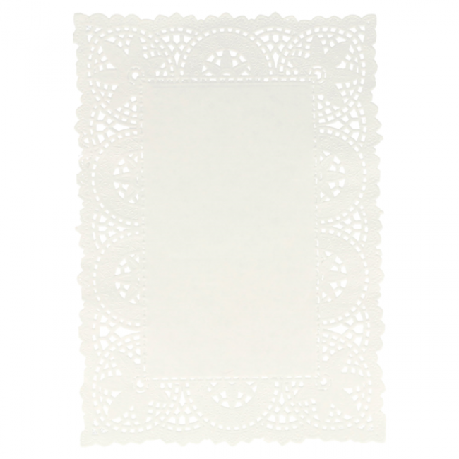Rectangular paper lace 21x15cm - Paper lace - AZ boutique