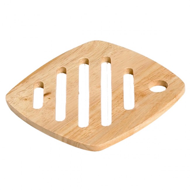 Plate mat square in wood 18cm x 18cm - Bois - Cosy & Trendy