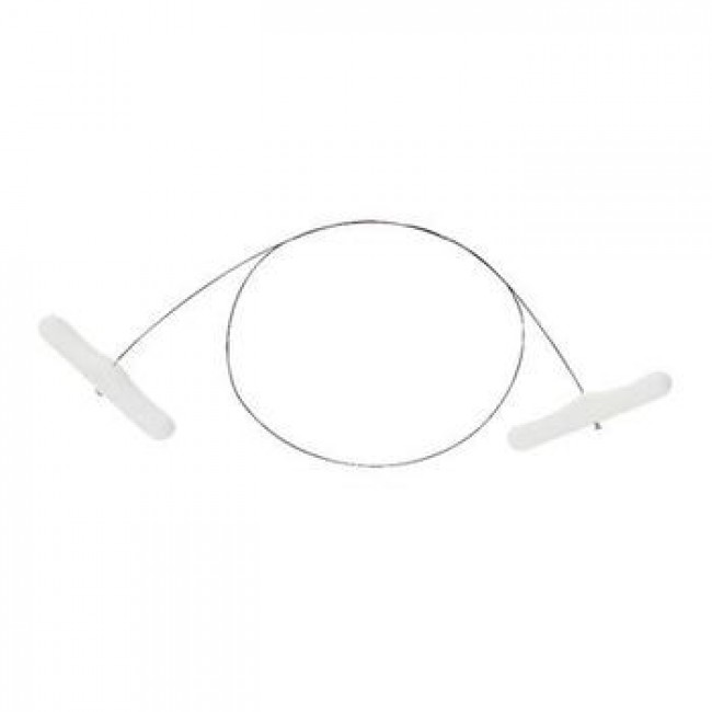 Stainless steel cheese wire 17.7"/ 45cm - plastic handle