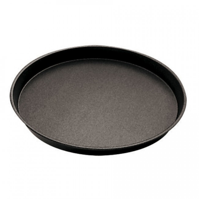 Moule à tarte bord uni 28cm en métal anti-adhérent - Tourtière unie - Paderno