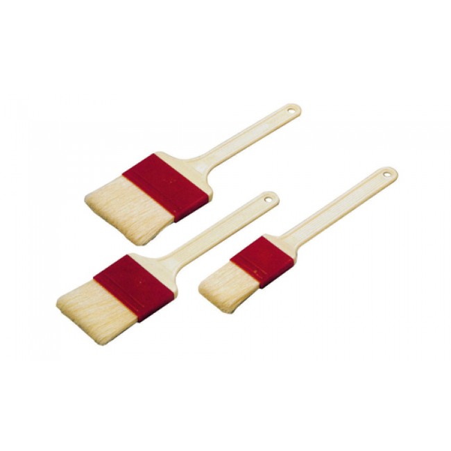 Pinceau pâtissier - 7,5cm - Fibres naturelles - Virole plastique - Paderno