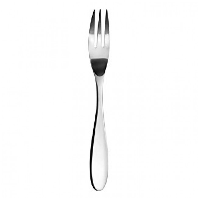Fourchette à dessert en acier 18/10 de 3mm d'épaisseur finition miroir - Lot de 6 - Aloa - Guy Degrenne