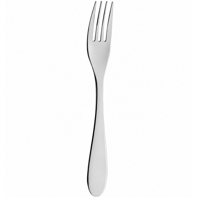 Fourchette à dessert en acier 18/10 de 3mm d'épaisseur finition miroir - Lot de 6 - Aloa - Guy Degrenne