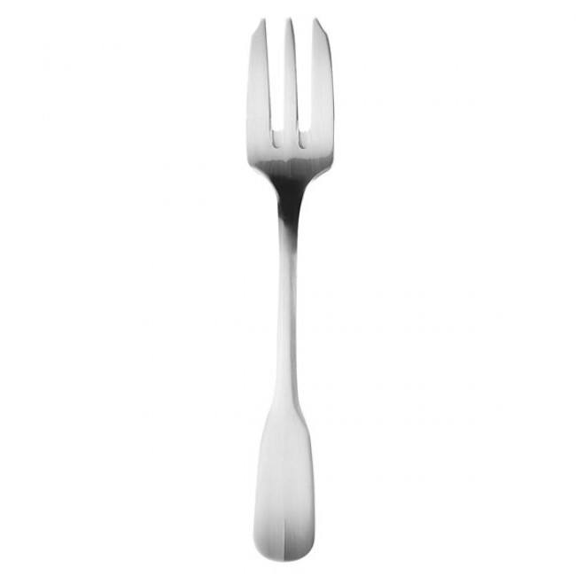 Fourchette à gâteau en inox 18/0 de 3mm finition satinée - Lot de 6 - Vieux Paris - Guy Degrenne