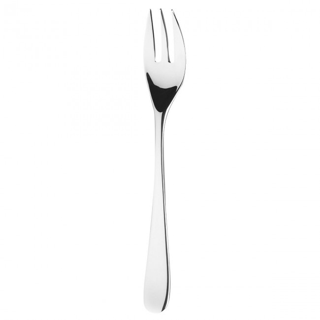 Pastry fork 18/10 stainless steel 3.8mm mirror finishing - Set of 6 - Aquatic - Guy Degrenne