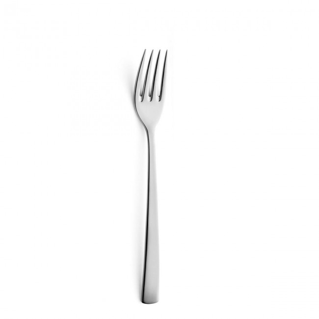 Table fork 3,5mm thick 18/10 stainless steel - Set of 6 - Aurora - Amefa