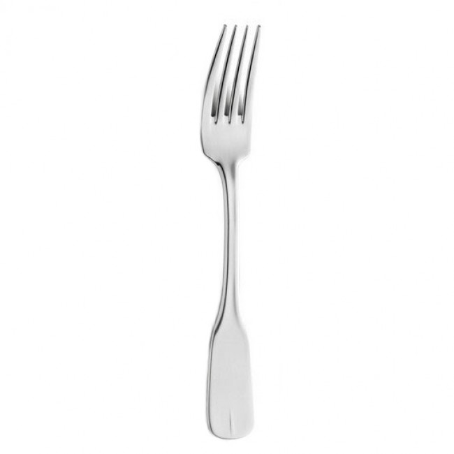 table fork - 3mm thick 18/0 stainless steel - vieux paris - amefa