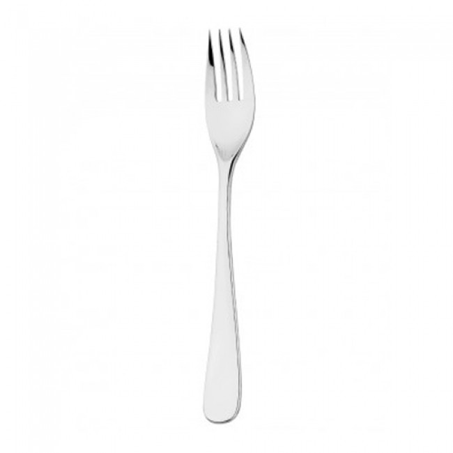 Table fork 18/10 stainless steel 3.8mm mirror finishing - Set of 6 - Aquatic - Guy Degrenne