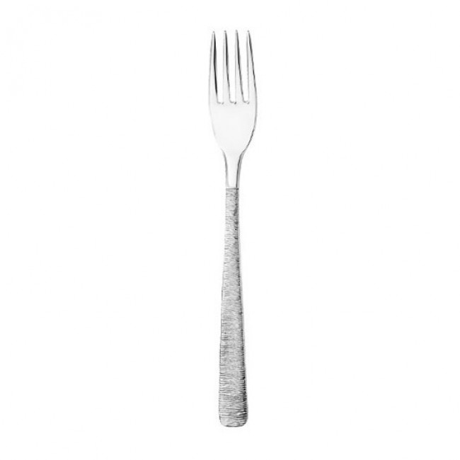 Fourchette de table en inox 18/10 de 3,5mm - Lot de 6 - Astrée Ciselé - Guy Degrenne