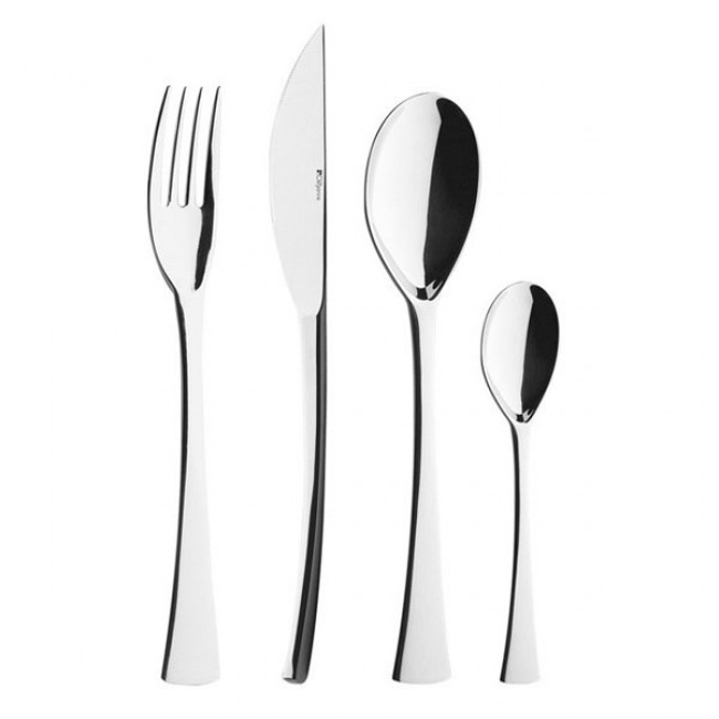 24 pieces cutlery set - 18/10 stainless steel - Solstice - Guy Degrenne