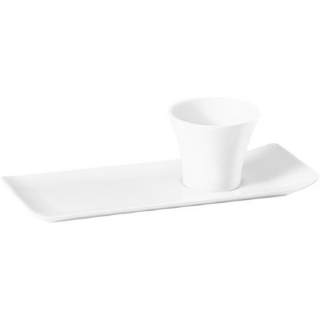 Porcelain tumbler 3oz / 8cl white - Vendôme - Pillivuyt