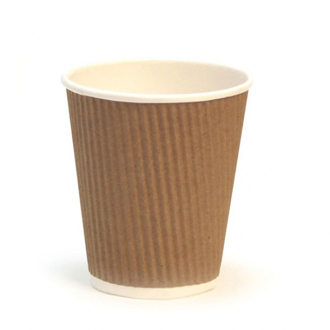 Tumbler double wall for hot drink  36cl - Sold by 50 - Disposable goblets - AZ boutique