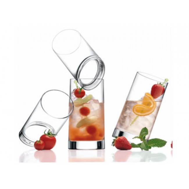 Ovale tumbler goblet 10.5oz / 31cl - Longdrink glass - Veronese - Luigi Bormioli
