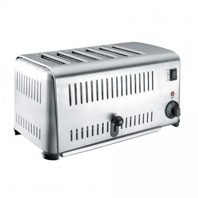 Grille-pain buffet inox 2, 4 ou 6 tranches - 3240w - Grille-pain - Lacor