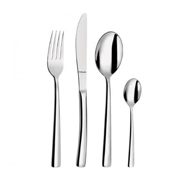 Dessert fork 18/0 inox 3mm mirror finishing - Set of 6 - Havane Amefa