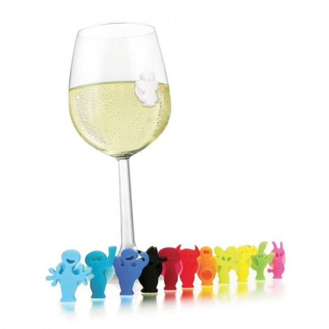 Set of 12 Party People glass markers