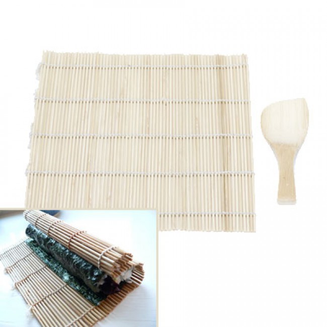 Bamboo sushi mat 24x24cm