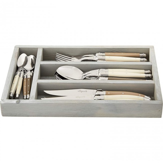 24 piece cutlery set 18/10 inox - Gift box - Taste - Sambonet