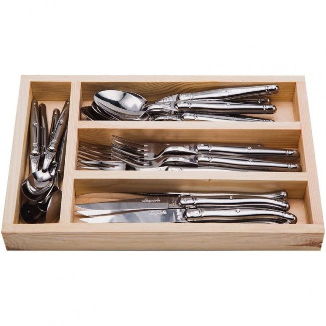 24 piece cutlery set 18/10 inox - Gift box - Taste - Sambonet