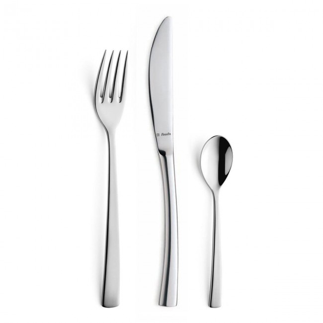 18 piece cutlery set 18/10 stainless steel mirror-finished - Aurora - Amefa