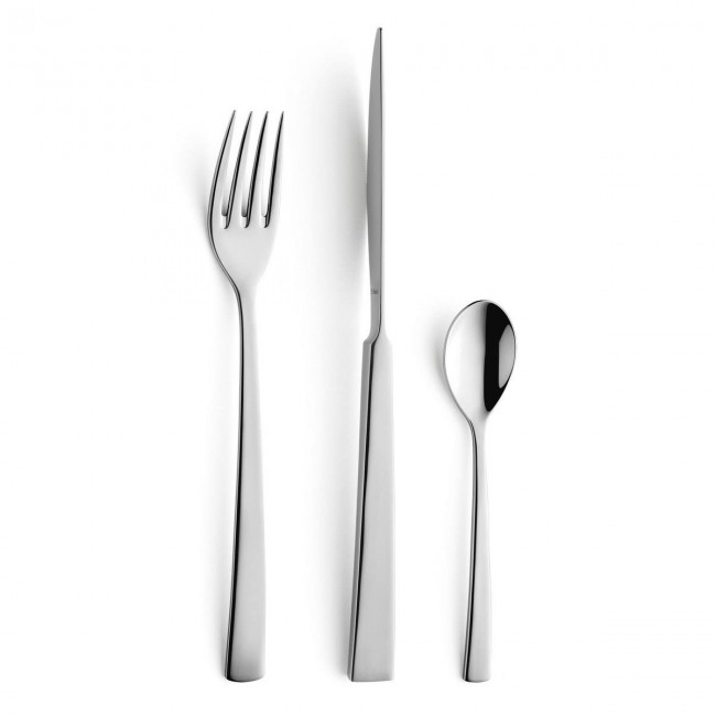 18 piece Standing cutlery set 18/10 stainless steel mirror-finished - Aurora - Amefa